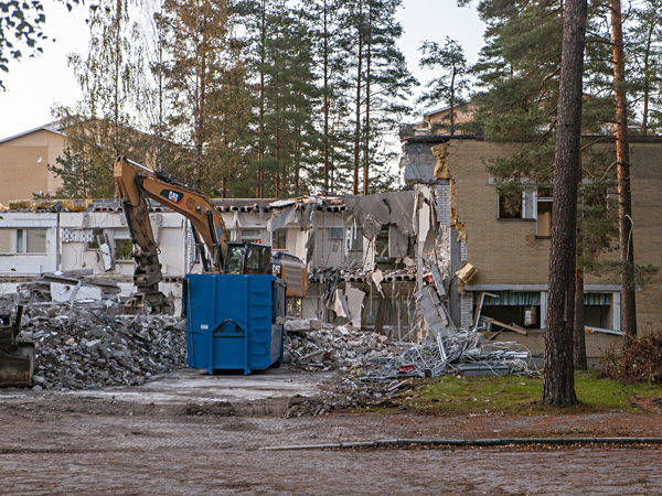 P&auml;&auml;terveysaseman purku